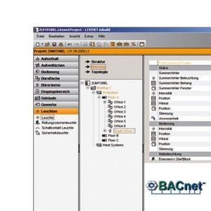 LITENET BACnet 1.000, Software Interface 1.000 Datenpunkte