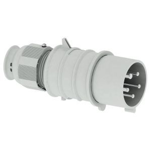 21907 Stecker QC TE  16A 5p >50V grau 1h, IP44