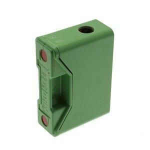 RED SPOT 20A FRONT CONNECTED-GREEN Sicherungshalter, Niederspannung, 20 A,