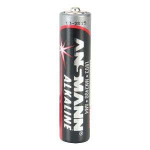 ALKALINE-red-1.5-AAA-BOX20, Batterie 1,5V Micro AAA Red Alkaline 20er Box Ansmann