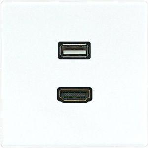 MA LS 1163 WW Multimedia-Anschlusssystem HDMI / USB 2.