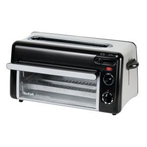 TL6008 Toast N' Grill, Schwarz/Alu Matt