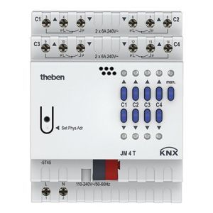 JM 4 T KNX KNX Jalousieaktor 4-fach