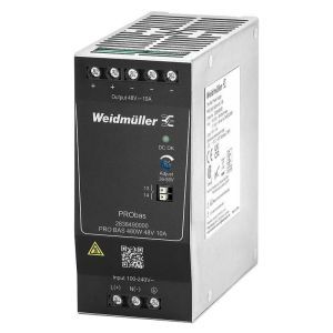 PRO BAS 480W 48V 10A, Gleichstromversorgung, Stromversorgung, Schaltnetzgerät, 480 W, 10 A @ 55 °C