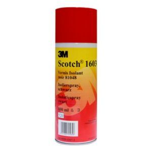 SCOTCH1603 Scotch® 1603 Isolierlack, Schwarz, 400 m
