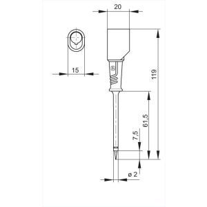 PRUEF 2 S rot / red PRUEF 2 S rot / red