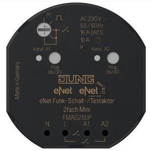 FM AS 26 UP eNet Funk-Schalt-/Tastaktor 2fach Mini