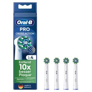 Pro CrossAction 4er, Oral-B Aufsteckbürsten Pro CrossAction 4er