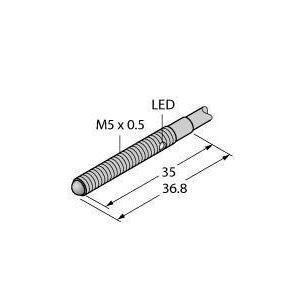 VSM5AP6CV10 Opto-Sensor, Winkellichttaster, Miniatur