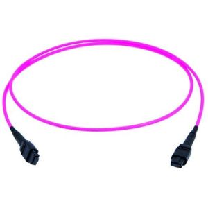 L00830A0006 MPO PC female Patchkabel, violett, G50/1