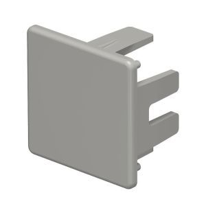 WDK HE30030GR Endstück 30x30mm, PVC, steingrau, RAL 70