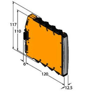 IMX12-TI02-1TCURTDR-1I1R-CPR/24VDC Temperatur-Messverstärker, 1-kanalig