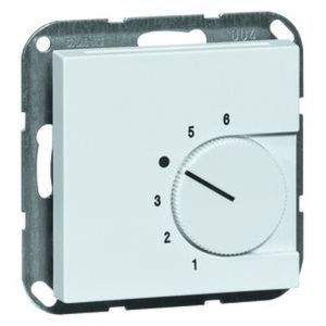 D 20.606.02 RTR Aura Abdeckung Raumthermostat, reinweiß6