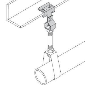 AH814-YM127 Traegerklammer, waagrecht an 8-14mm + St