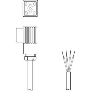 BK7 KB-092- 6000- 4 Anschlussleitung