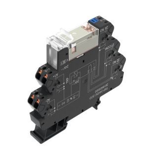 TRP 12VDC 2CO Relaiskoppler, 12 V DC ±20 %, LED grün,