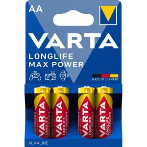 Longlife Max Power AA 4er DE, Batterie AA Varta Longlife Max Power 4er Blister04706101404