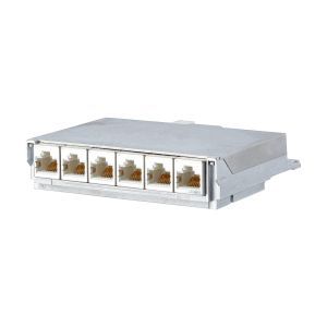 860018-11C-E E-DAT C6A 6 Port für 1HE Einsatz