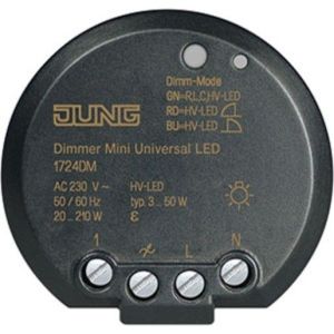 1724 DM Dimmer Mini Universal LED, mit Nebenstel