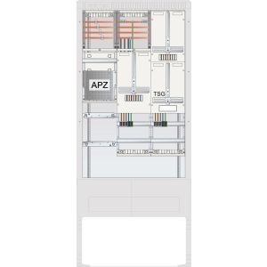 SZ207ZA2410 Zähleranschlusssäule 2 ZP, TSG, APZ, 4po