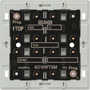 4074 RF TSM KNX RF Funk-Wandsender-Modul 4fach, F40