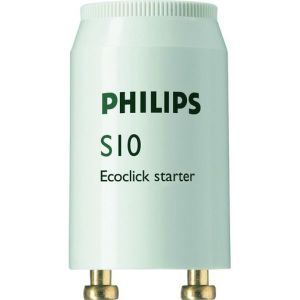 S10 4-65W SIN 220-240V WH EUR/20X25CT Starter for lighting - Ecoclick Starters