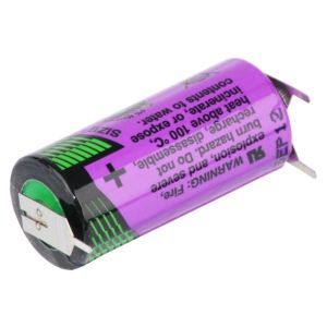 1110361800, Li- 3,6V Batterie SL361/PT2/3AA - Zelle 1/2 pin +/- -/Tadiran