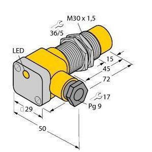 NI15-G30SK-Y1X Induktiver Sensor