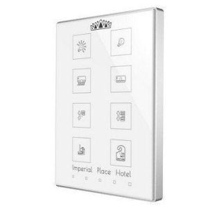 ZVI-TMDP4-P Zennio Kapazitiver KNX-Taster Touch-MyDe