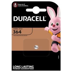 D364, Uhrenbatterie D364  AgO 1,55V / 20mAh/Duracell