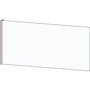 BI BLANK-151x300-B-455 Blanko Fahnenschilder