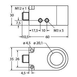 BI20R-W30-DAP6X-H1141 Induktiver Sensor, Ringsensor