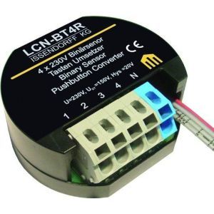 LCN - BT4R, Tastenumsetzer / Binäreingang, 4x 230V, UP-Dose, für den I-Anschluss