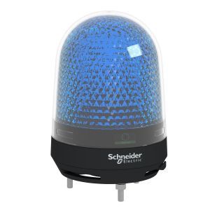 XVR3M06S Drehspiegelleuchte, mit Buzzer, blau