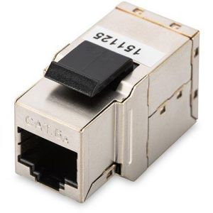 NVMCAT6ARJ45P.01, RJ-45-Verbinder, RJ45-RJ45, Cat.6A, Metallgehäuse, geschirmt, Panelmontage