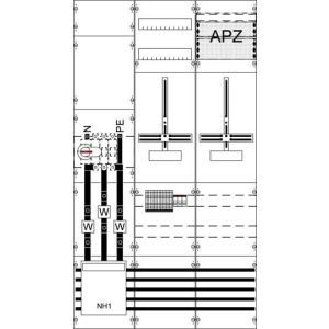 WF39KW14, WF39KW14 M+W 9RE/3FB Komplettfeld, mit Zählerkreuz