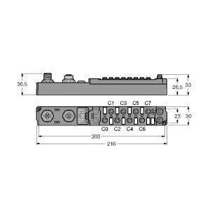 SDPB-0800D-1008 piconet Stand-alone-Modul für PROFIBUS-D