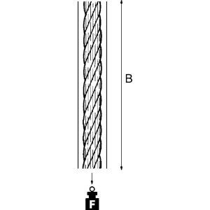 CW30-3PVC E-KLIPS, Stahlseil, transparent, PVC-Umm