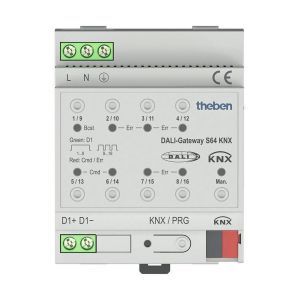 DALI-Gateway S64 KNX Schnittstelle zwischen DALI-System und d