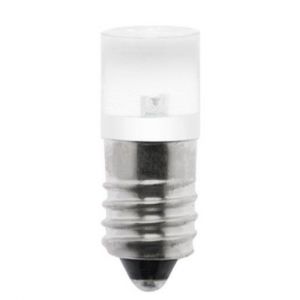 70113626 T10x26mm E-10 Flat LED Lamp, weiß, 230V