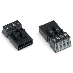 890-214 Stecker4-poligschwarz