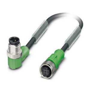 SAC-4P-M12MR/0,3-PUR/M12FS Sensor-/Aktor-Kabel