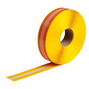 2" X 100' B543 THICK YLW GLOW FLOOR TAPE ToughStripe® Max - leuchtendes Bodenmar