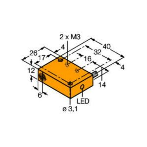 BI2-Q12-AZ31X Induktiver Sensor