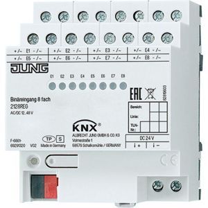 2128 REG KNX Binäreingang 8fach