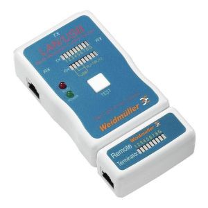 LAN USB TESTER, Durchgangstester für Kabel, Anschlussart: RJ45, USB A, USB B, Buzzer: Nein, Versorgung: 9 V Blockbatterie