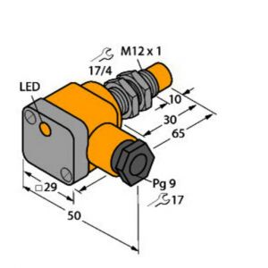 NI5-G12SK-Y1X Induktiver Sensor