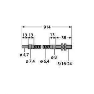 IT23S Glas-Lichtleiter, Einzelleiter