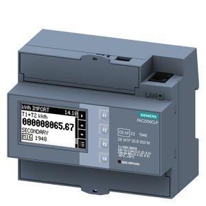 7KM2200-2EA00-1JB1, SENTRON Messgerät 7KM PAC2200, 3-phasig, 5 A, Hutschiene, Modbus TCP, MID, CLP