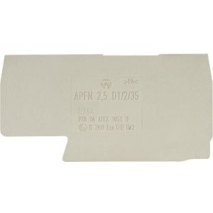 APFN 2,5 D1/2/35 Abschlussplatte-APFN 2,5 D1/2/35